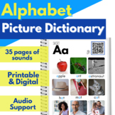 ESL Vocabulary ABC Picture Dictionary & ESL Newcomer Activities |