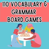 65 ESL Vocabulary & Grammar Board Games [Expanding Resource]