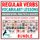ESL Vocabulary Lessons - BUNDLE - Presentation, Practice, Quiz