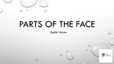 ESL Vocabulary - Parts of the Face part 1