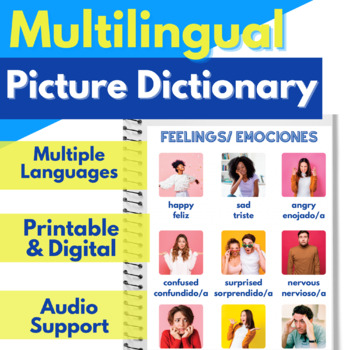 Preview of ESL Vocabulary Picture Dictionary & ESL Newcomer