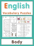 ESL Vocabulary Puzzles - Body & Illness