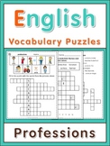 ESL Vocabulary Puzzles  Professions