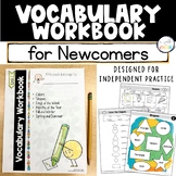 ESL Vocabulary Workbook Newcomers Activities Unit 1 | Prin