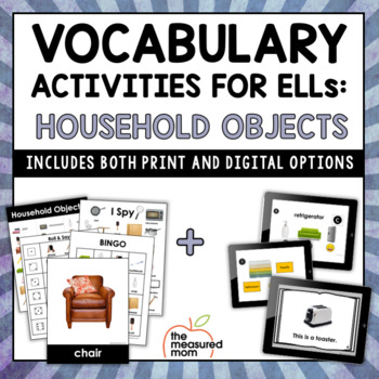 ESL Vocabulary Bundle: Household Objects