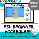 ESL Vocabulary for Beginners: Kitchen Theme Digital Boom C