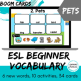 ESL Vocabulary for Beginners: Pets (Boom Learning)