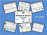 ESL Weather & Seasons Conversation Cards