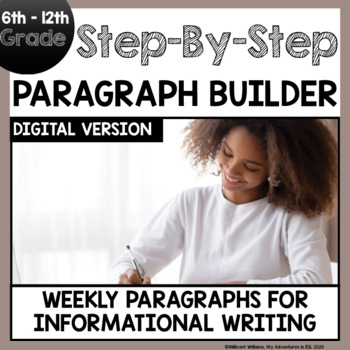 Preview of ESL Writing| ESL Informational Writing (Gr. 6-12)