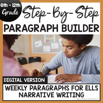 Preview of ESL Writing Activities | Narrative Writing Digital Version (Gr. 6-12)