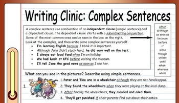 Preview of ESL Writing Clinic (4 EFL instruction worksheets + 24 writing prompt worksheets)
