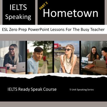 Preview of IELTS Speaking Guided Practice - Hometown, Favorite Place, Lake, River or Sea