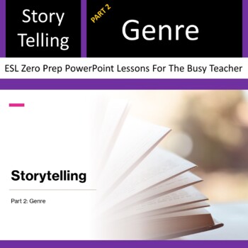 Preview of Storytelling by Genre for Newcomers - Learn to Explain Movies and Books
