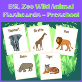 ESL Zoo Wild Animal Flashcards - Preschool