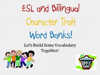 Preview of ESL and Bilingual Word Banks: Internal and External Character Traits