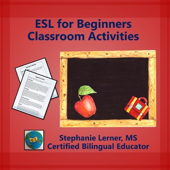 Preview of ESL for Beginners- Classroom Activities