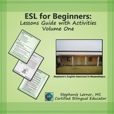 ESL for Beginners: English Lessons Guide Volume One