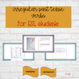 ESL grammar - irregular past tense activities and quiz - i