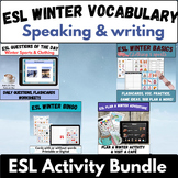 ESL winter vocabulary activities  bingo & more EAL sports 