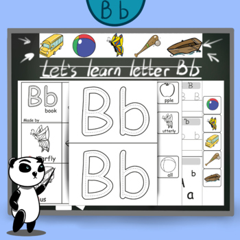 letter B - ESL worksheet by titazotes