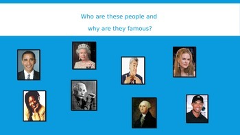 ESL/EFL Discussion Activities: Famous People by Online English Material