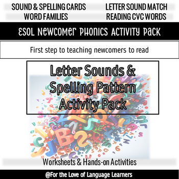 Preview of ESOL Newcomer Phonics Activity Pack