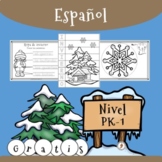 ESPAÑOL - Actividades de invierno para preescolar, kínder 