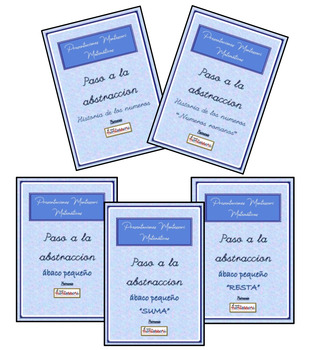 Preview of ESPAÑOL: ALBUM Montessori Matemáticas-Sistema Decimal - Abaco pequeno