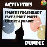 BUNDLE - ESPAÑOL - Actividades vocabulario - SPANISH Vocab