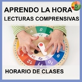 ESPAÑOL - Aprendo la hora - Lecturas comprensivas - Horari