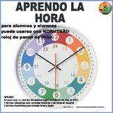 ESPAÑOL - Aprendo la hora - Student's Set Hands on activit