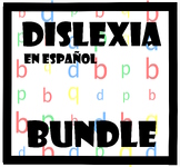 BUNDLE ESPAÑOL - Dislexia - Reconocimiento y discriminació
