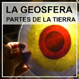 ESPAÑOL - LA GEOSFERA: Partes de la Tierra. Actividad con luz