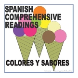 ESPAÑOL - Lecturas comprensivas COLORES Y SABORES - Readin