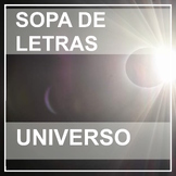 ESPAÑOL - Sopa de letras: UNIVERSO. Alphabet soup