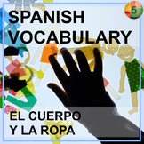 ESPAÑOL - Vocabulario EL CUERPO Y LA ROPA - Spanish Body p
