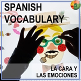 ESPAÑOL - Vocabulario: LA CARA / Vocabulary: THE FACE