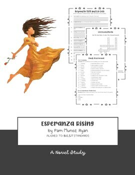 Preview of ESPERANZA RISING | COMPREHENSION | VOCABULARY | ACTIVITIES | TESTS