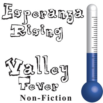 Preview of ESPERANZA RISING Nonfiction Reading Passage - Valley Fever Research & Videos