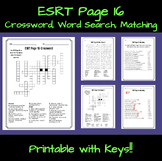 Preview of ESRT Page 16 Properties of Common Minerals Word Search, Crossword, Matching