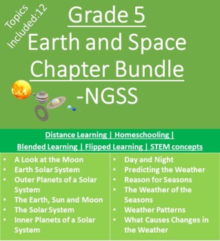 Preview of Grade 5 NGSS "Earth's Place in the Universe" -Distance Learning