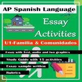 ESSAY OF PRACTICE UNIT 1 AP SPANISH EXAM | GUIDE STUDY FOR