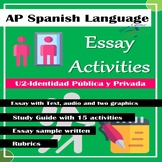 ESSAY OF PRACTICE UNIT 2 AP SPANISH EXAM | GUIDE STUDY FOR