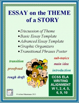 Preview of ESSAY on the THEME OF A STORY: Two Templates - Basic and Advanced