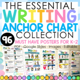 ESSENTIAL Writing Anchor Charts Collection - Editable - Go