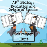 EST's AP® Biology Scavenger Hunt - Evolution/Origin of Spe