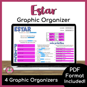 Preview of ESTAR Graphic Organizer