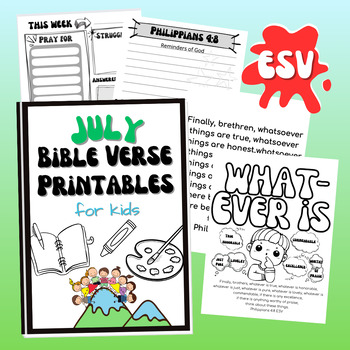 Preview of ESV Bible Verse Printables for Wherever You Go and Whatever You Do