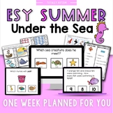 ESY Summer School Unit 1 Under the Sea-BOOM decks + Intera