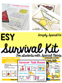 ESY Survival Kit for Special Education